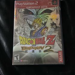Dragon Ball Z Budokai 2 Ps2