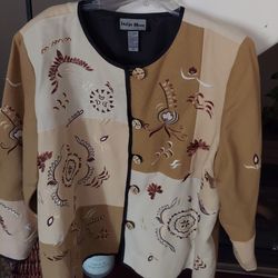 Beautiful Indigo Moon Jacket