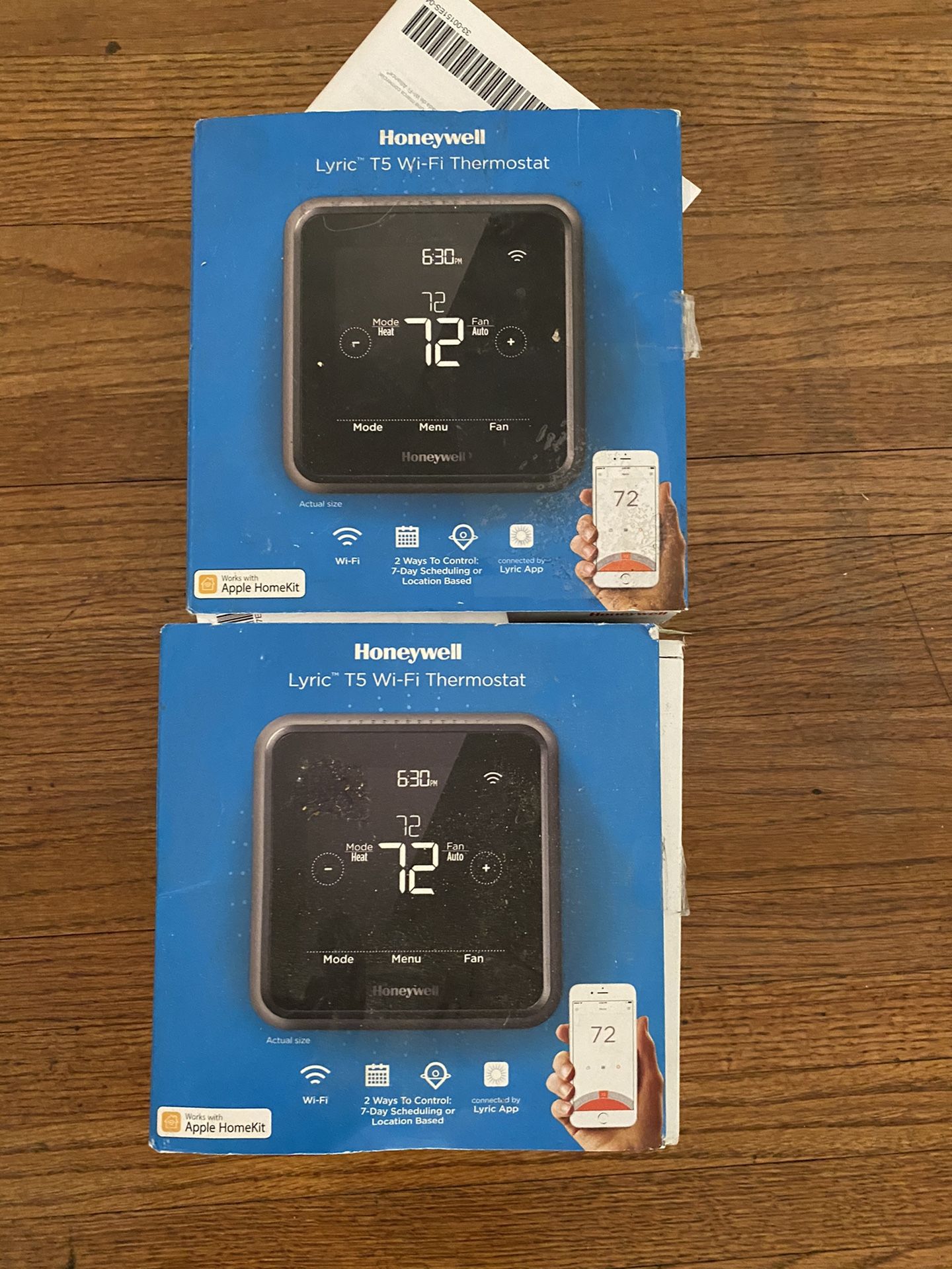 Honeywell Lyric T5 Wi-Fi Thermostat HomeKit Apple