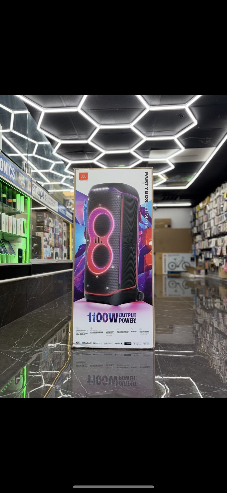 JBL Part Box Ultimate (Take It Home In Payments/ llévalo a casa en pagos)
