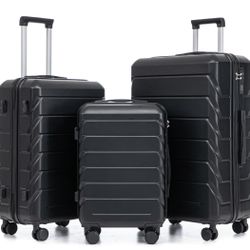 Black Luggage Set
