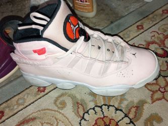 Air Jordan 6 Rings Pink Sneaker