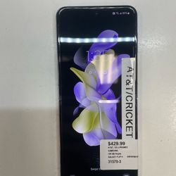 SAMSUNG GALAXY FLIP 4 128GB AT&T Purple Cellphone