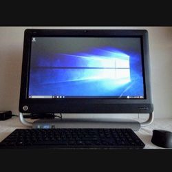 HP 24" Touchscreen All In One Intel Duo Core 8 GB RAM 500 GB HD - BEATS AUDIO - DVDRW Webcam Wi-Fi Windows 10