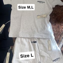 Essentialls Shorts And Shirts Need Gone Asap