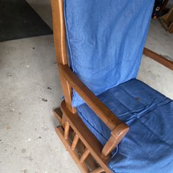 Cushioned Rocking chair