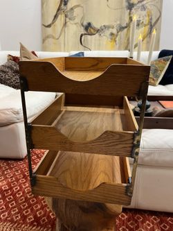 Vintage Mcm paper tray
