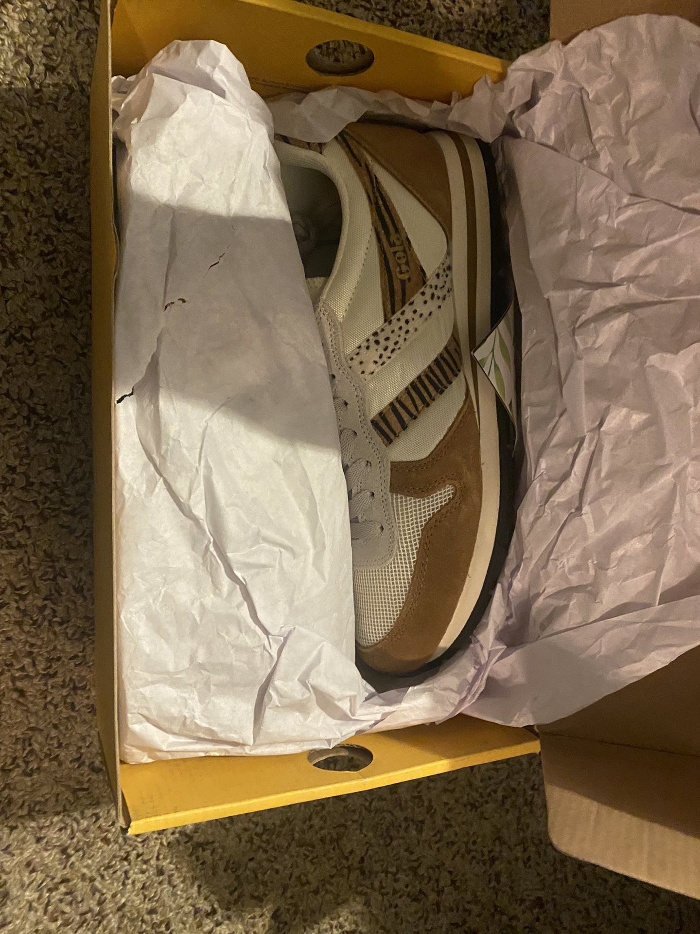 Gola Tan Safari Sneakers