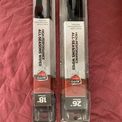 Nissan Versa Wiper Blades New 18”,26”