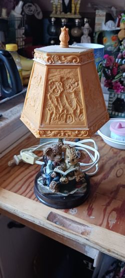 Vintage Story Bears Lamp