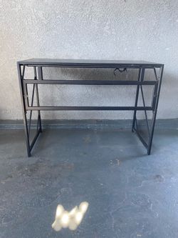 Black table