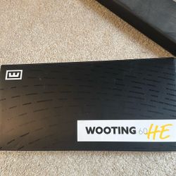 Wooting 60HE – Box + Cable + Extras – Great Condition