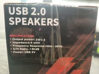 Blue Speakers