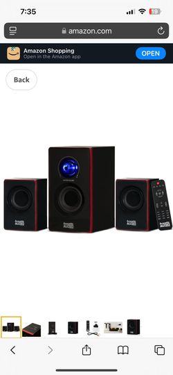 Acoustic Audio Bluetooth 3 Speaker Set