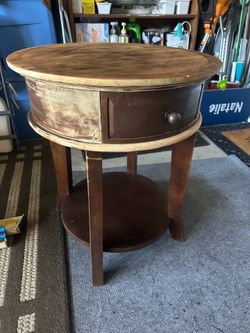 Solid wood End Table