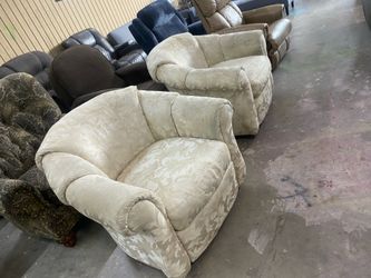 Fabric chair set 🦖