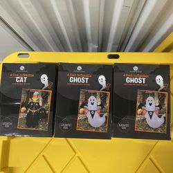 4ft Light P Inflatables Ghost And Cat New