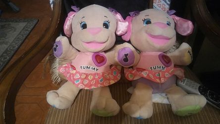 1 learning activity female pups. (1sold)