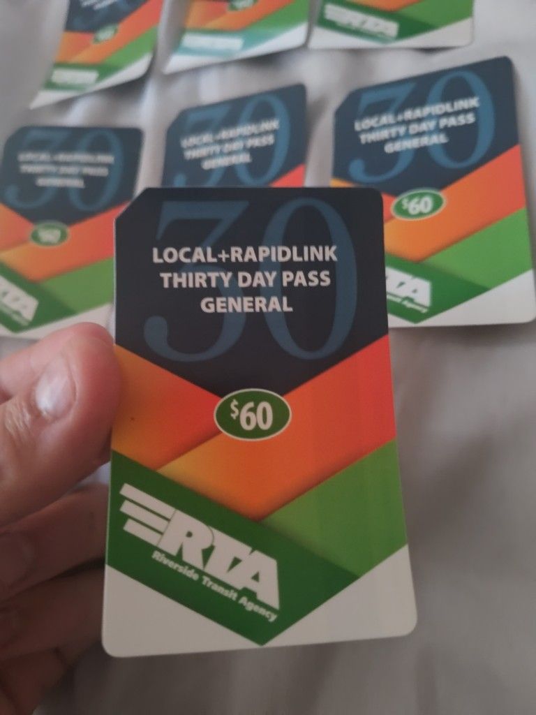 RTA bus passes