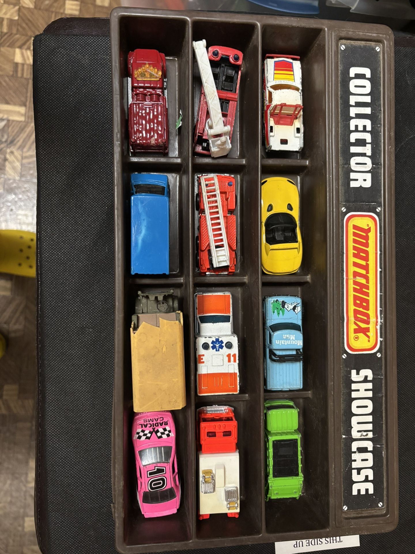 Matchbox Die cast Lot W Display