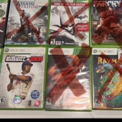 Xbox 360 Games ($10 each or $75 For All)