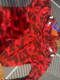 Red bape sweater size 3xl