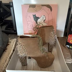 Jeffrey Campbell Akira Spiked boots