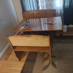 Table With 2 Benches