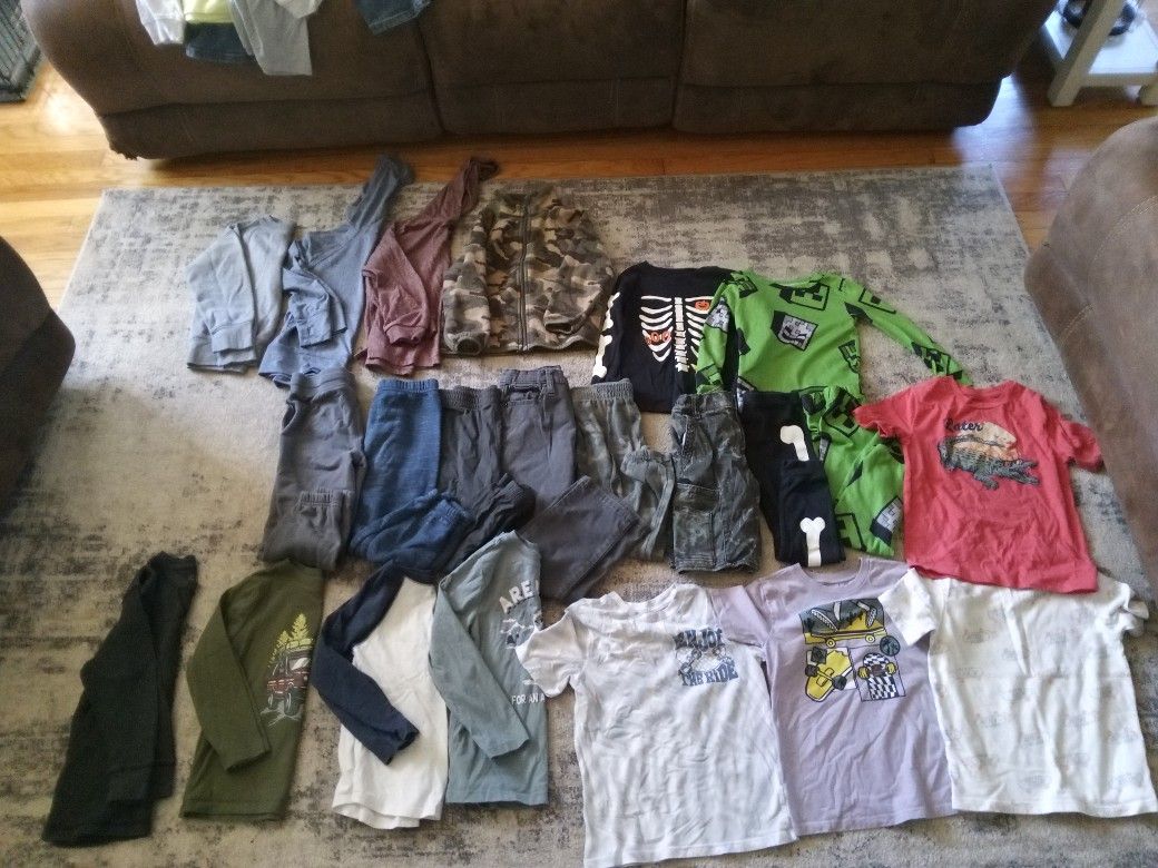 5t-size 6 (Xs) Boys Clothes Lot