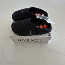 Black Nike Mind Slides Size 10