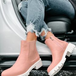 Pink Boots