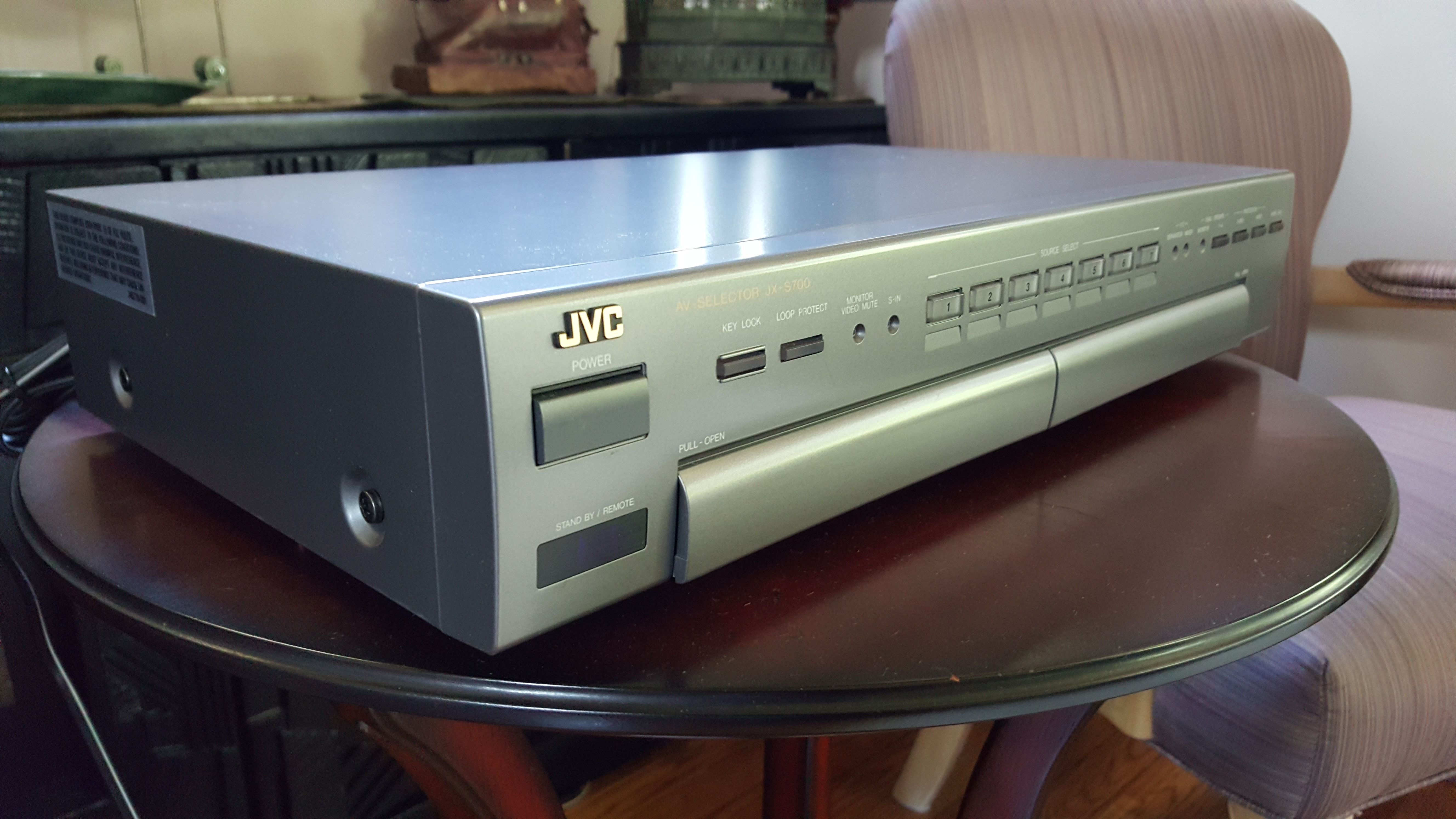 JVC AV Switcher JX-S700 w/ Remote & Manual