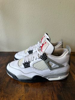Jordan 4 White Cement 16 Size 8 Men's