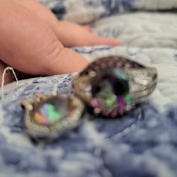Matching Pendant And Ring Set