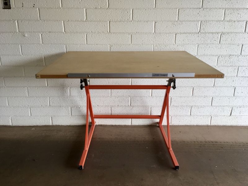Pickett Designer - Plan Hold Drafting Table - Mid Century - Mint condition