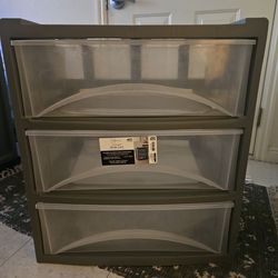 3-Drawer Utility Storage bin