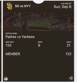 Yankees vs Padres