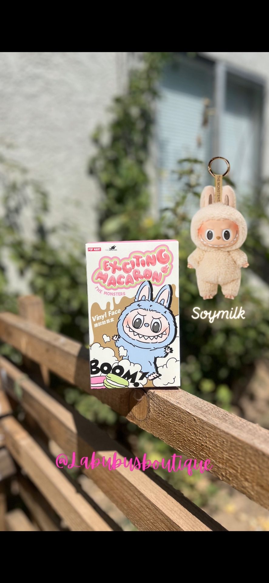 Soymilk Exciting Macaron Labubu