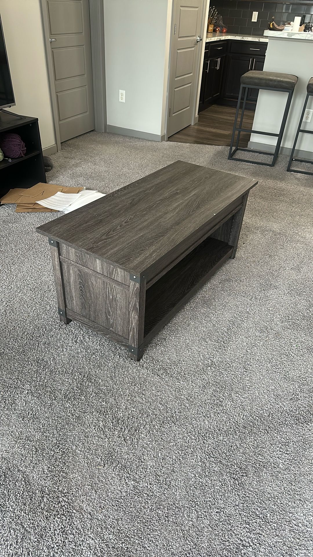 rising coffee table