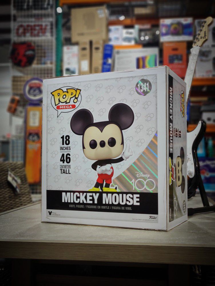 Funko POP! Mega Disney 100th Anniversary Mickey Mouse 18" Vinyl Collectible Figure
