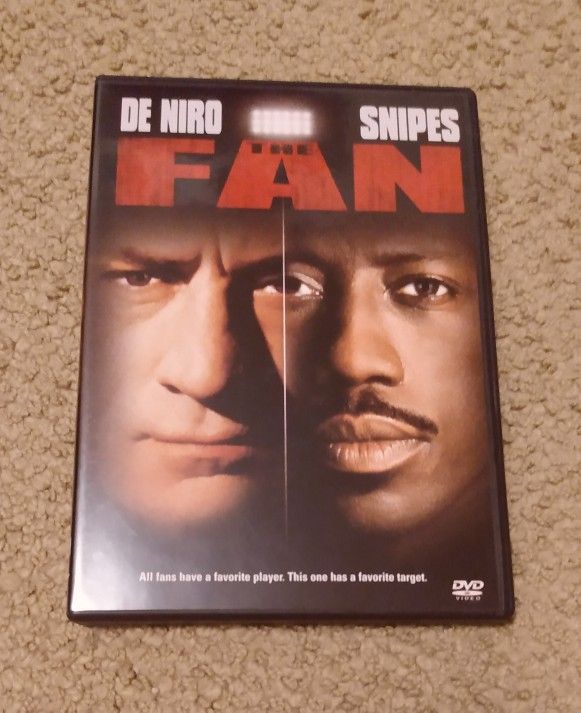 2004 THE FAN DVD - ROBERT DENIRO - WESLEY SNIPES
