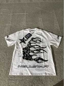 white hellstar shirt size large