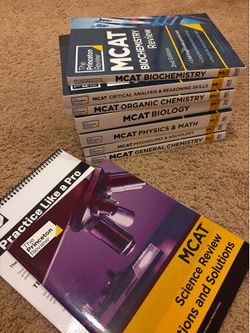 Princeton Review MCAT books