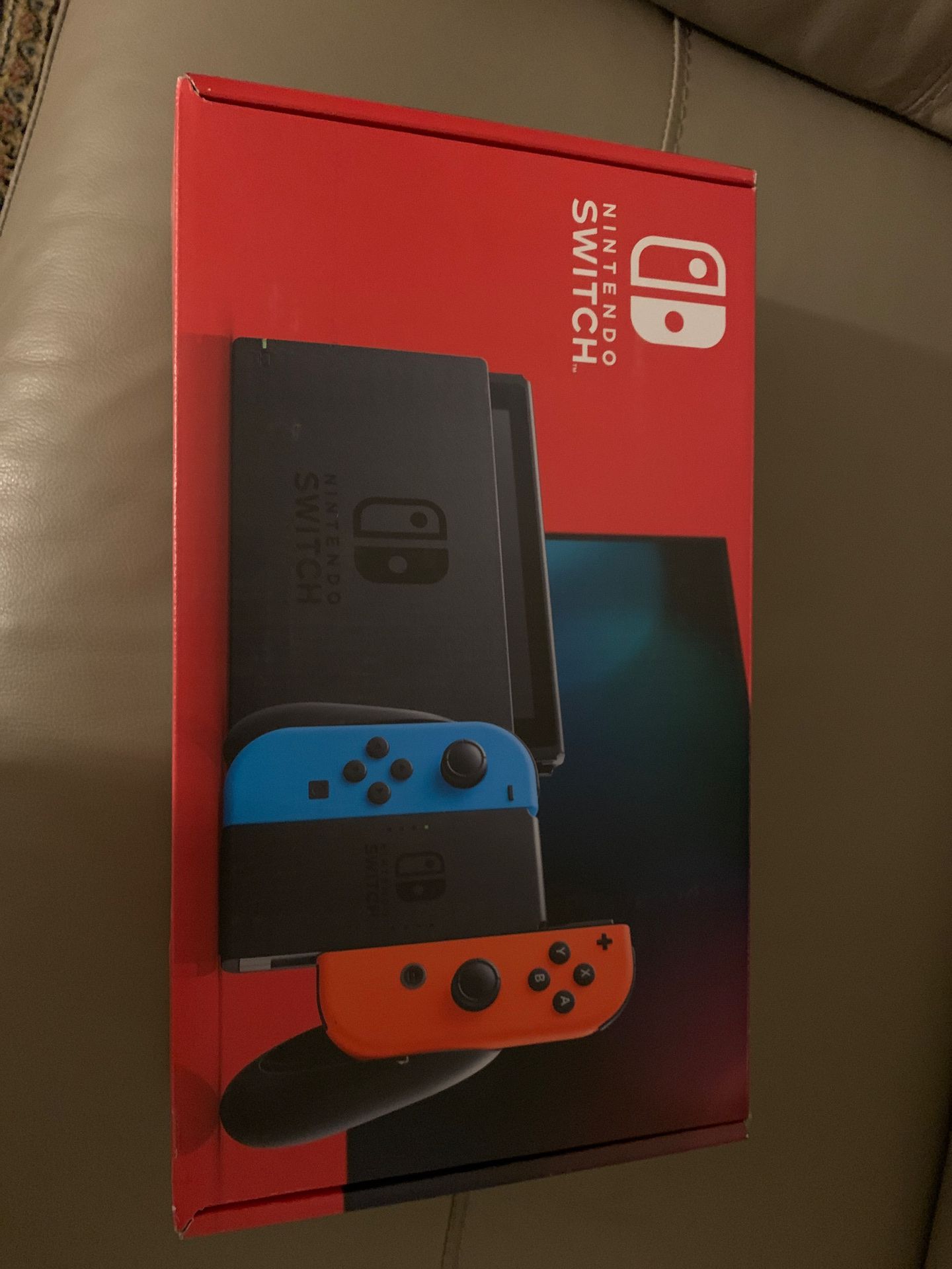 Brand New Nintendo Switch Console Neon Blue and Red