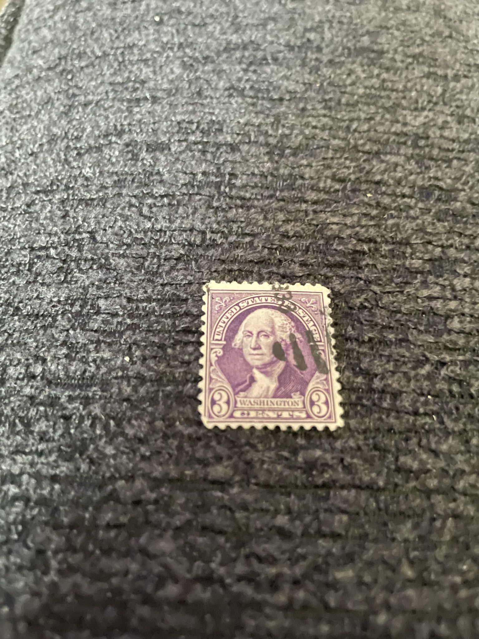 1930s 3 cent George Washington stamp