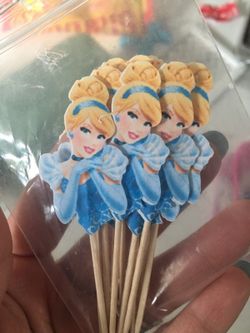 Cinderella Cupcake Topper