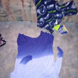 Long Sleeve Indigo Women's Plus Size 2XL Shades Of Purple Colors 