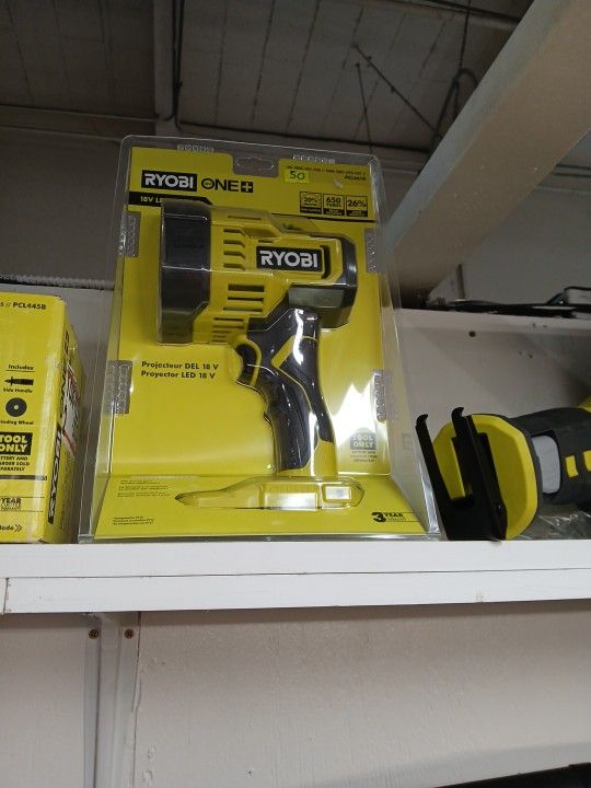 RYOBI New 18v Led Spotlight