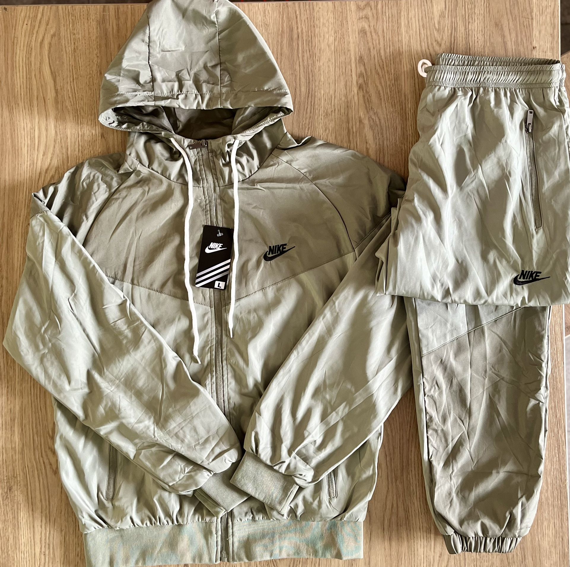 Olive Windbreakers