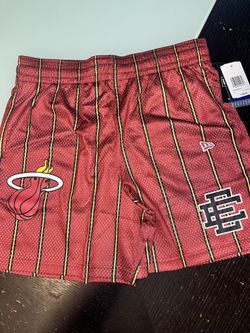 Eric Emanuel Miami Heat Shorts Large And XL